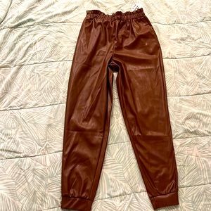 Faux Leather pants
